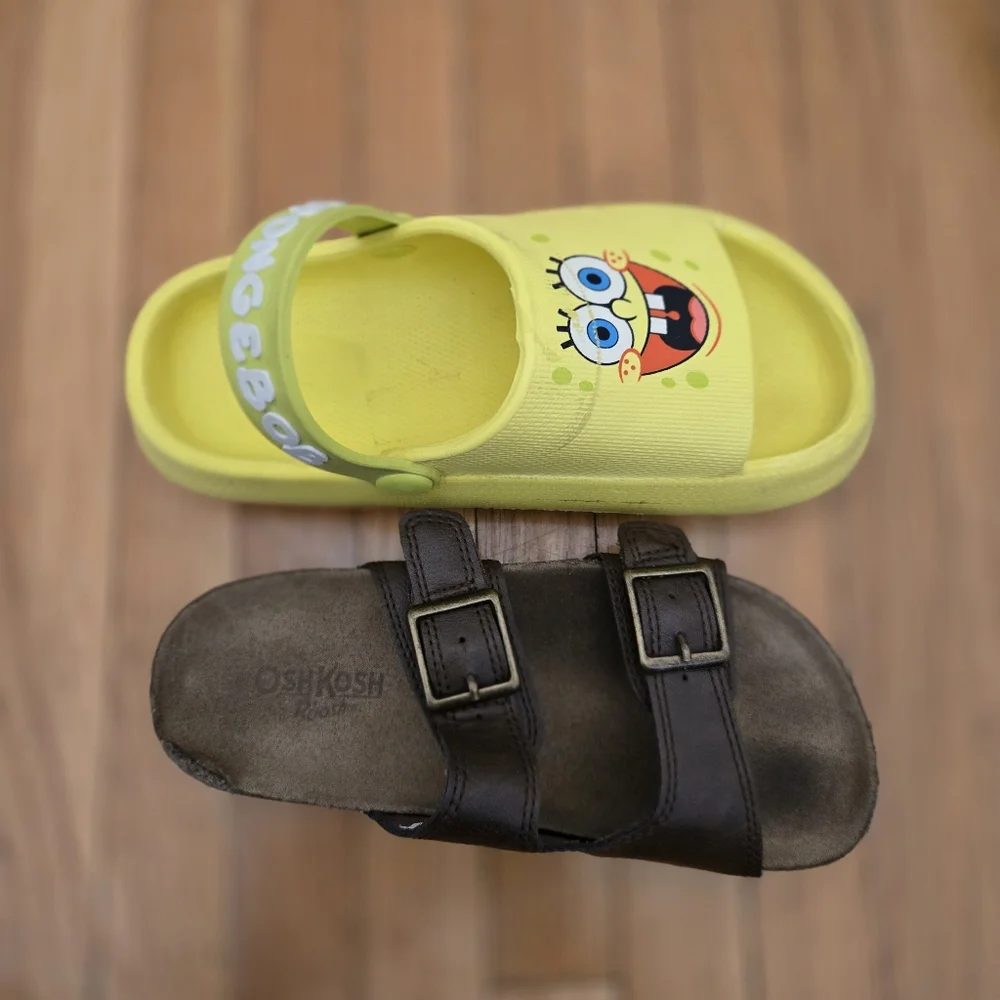 Osh Kosh Shoe Bundle, Sizes Little Boys 13 & Blue Shoe Size 1 - Picture 9 of 12